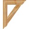 Ekena Millwork Traditional Traditional Rough Sawn Bracket, Western Red Cedar, 6"W x 32"D x 40"H BKT06X32X40TRA01RWR - alternate 2
